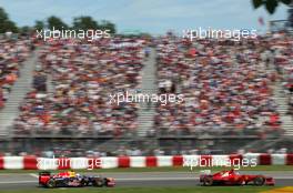 Fernando Alonso (ESP), Scuderia Ferrari  10.06.2012. Formula 1 World Championship, Rd 7, Canadian Grand Prix, Montreal, Canada, Race Day