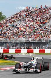 Sergio Perez (MEX) Sauber C31. 10.06.2012. Formula 1 World Championship, Rd 7, Canadian Grand Prix, Montreal, Canada, Race Day