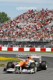 Nico Hulkenberg (GER) Sahara Force India F1 VJM05. 10.06.2012. Formula 1 World Championship, Rd 7, Canadian Grand Prix, Montreal, Canada, Race Day