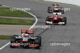 Lewis Hamilton (GBR), McLaren Mercedes  10.06.2012. Formula 1 World Championship, Rd 7, Canadian Grand Prix, Montreal, Canada, Race Day