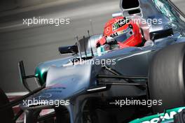 Michael Schumacher (GER) Mercedes AMG F1 W03. 09.06.2012. Formula 1 World Championship, Rd 7, Canadian Grand Prix, Montreal, Canada, Qualifying Day