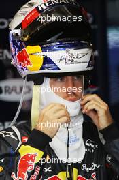 Sebastian Vettel (GER) Red Bull Racing. 09.06.2012. Formula 1 World Championship, Rd 7, Canadian Grand Prix, Montreal, Canada, Qualifying Day