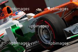 Paul di Resta (GBR) Sahara Force India VJM05. 09.06.2012. Formula 1 World Championship, Rd 7, Canadian Grand Prix, Montreal, Canada, Qualifying Day