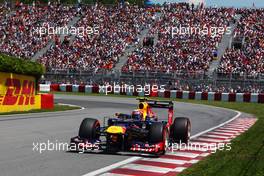 Mark Webber (AUS) Red Bull Racing RB8. 09.06.2012. Formula 1 World Championship, Rd 7, Canadian Grand Prix, Montreal, Canada, Qualifying Day