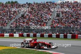 Fernando Alonso (ESP) Ferrari F2012. 09.06.2012. Formula 1 World Championship, Rd 7, Canadian Grand Prix, Montreal, Canada, Qualifying Day