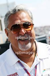 Dr. Vijay Mallya (IND) Sahara Force India F1 Team Owner. 09.06.2012. Formula 1 World Championship, Rd 7, Canadian Grand Prix, Montreal, Canada, Qualifying Day