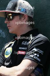 Kimi Raikkonen (FIN) Lotus F1 Team. 10.06.2012. Formula 1 World Championship, Rd 7, Canadian Grand Prix, Montreal, Canada, Race Day