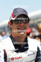 Bruno Senna (BRA) Williams. 10.06.2012. Formula 1 World Championship, Rd 7, Canadian Grand Prix, Montreal, Canada, Race Day