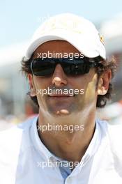 Pedro De La Rosa (ESP) HRT Formula 1 Team. 10.06.2012. Formula 1 World Championship, Rd 7, Canadian Grand Prix, Montreal, Canada, Race Day