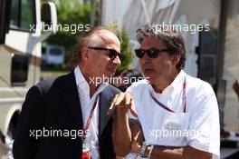 Pasquale Lattuneddu (ITA) of the FOM (Right). 10.06.2012. Formula 1 World Championship, Rd 7, Canadian Grand Prix, Montreal, Canada, Race Day