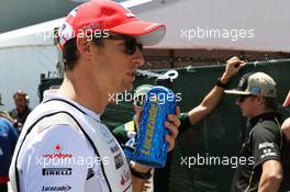 Jenson Button (GBR) McLaren. 10.06.2012. Formula 1 World Championship, Rd 7, Canadian Grand Prix, Montreal, Canada, Race Day