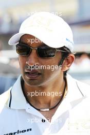 Narain Karthikeyan (IND) Hispania Racing F1 Team (HRT). 10.06.2012. Formula 1 World Championship, Rd 7, Canadian Grand Prix, Montreal, Canada, Race Day