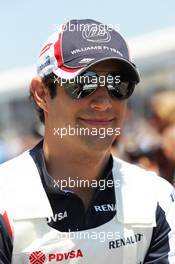 Bruno Senna (BRA) Williams. 10.06.2012. Formula 1 World Championship, Rd 7, Canadian Grand Prix, Montreal, Canada, Race Day