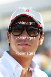 Kamui Kobayashi (JPN) Sauber. 10.06.2012. Formula 1 World Championship, Rd 7, Canadian Grand Prix, Montreal, Canada, Race Day