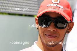 Lewis Hamilton (GBR) McLaren. 07.06.2012. Formula 1 World Championship, Rd 7, Canadian Grand Prix, Montreal, Canada, Preparation Day