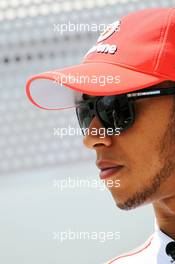 Lewis Hamilton (GBR) McLaren. 07.06.2012. Formula 1 World Championship, Rd 7, Canadian Grand Prix, Montreal, Canada, Preparation Day