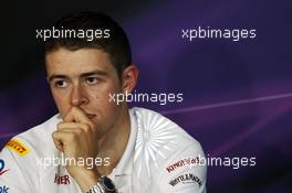 Paul di Resta (GBR) Sahara Force India F1 in the FIA Press Conference. 07.06.2012. Formula 1 World Championship, Rd 7, Canadian Grand Prix, Montreal, Canada, Preparation Day