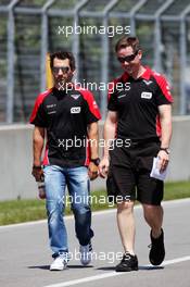 Timo Glock (GER) Marussia F1 Team walks the circuit. 07.06.2012. Formula 1 World Championship, Rd 7, Canadian Grand Prix, Montreal, Canada, Preparation Day