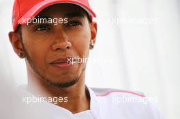 Lewis Hamilton (GBR) McLaren. 07.06.2012. Formula 1 World Championship, Rd 7, Canadian Grand Prix, Montreal, Canada, Preparation Day