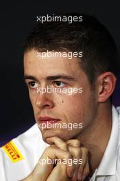 Paul di Resta (GBR) Sahara Force India F1 in the FIA Press Conference. 07.06.2012. Formula 1 World Championship, Rd 7, Canadian Grand Prix, Montreal, Canada, Preparation Day