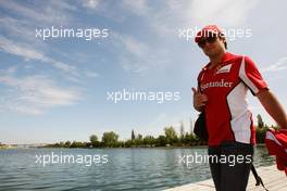 Felipe Massa (BRA) Ferrari. 07.06.2012. Formula 1 World Championship, Rd 7, Canadian Grand Prix, Montreal, Canada, Preparation Day