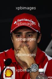 Felipe Massa (BRA) Ferrari in the FIA Press Conference. 07.06.2012. Formula 1 World Championship, Rd 7, Canadian Grand Prix, Montreal, Canada, Preparation Day