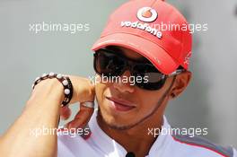 Lewis Hamilton (GBR) McLaren. 07.06.2012. Formula 1 World Championship, Rd 7, Canadian Grand Prix, Montreal, Canada, Preparation Day