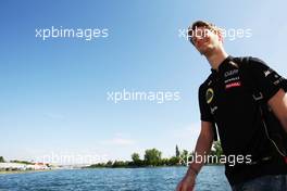 Romain Grosjean (FRA) Lotus F1 Team. 07.06.2012. Formula 1 World Championship, Rd 7, Canadian Grand Prix, Montreal, Canada, Preparation Day