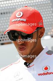 Lewis Hamilton (GBR) McLaren. 07.06.2012. Formula 1 World Championship, Rd 7, Canadian Grand Prix, Montreal, Canada, Preparation Day