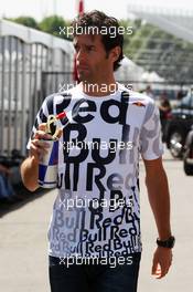 Mark Webber (AUS) Red Bull Racing. 07.06.2012. Formula 1 World Championship, Rd 7, Canadian Grand Prix, Montreal, Canada, Preparation Day