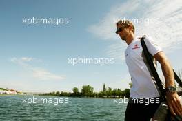 Jenson Button (GBR) McLaren. 07.06.2012. Formula 1 World Championship, Rd 7, Canadian Grand Prix, Montreal, Canada, Preparation Day