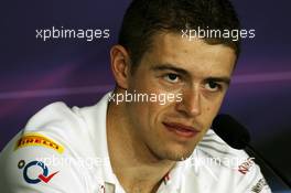 Paul di Resta (GBR) Sahara Force India F1 in the FIA Press Conference. 07.06.2012. Formula 1 World Championship, Rd 7, Canadian Grand Prix, Montreal, Canada, Preparation Day