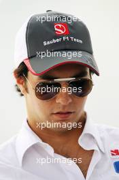 Sergio Perez (MEX) Sauber. 07.06.2012. Formula 1 World Championship, Rd 7, Canadian Grand Prix, Montreal, Canada, Preparation Day