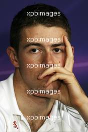 Paul di Resta (GBR) Sahara Force India F1 in the FIA Press Conference. 07.06.2012. Formula 1 World Championship, Rd 7, Canadian Grand Prix, Montreal, Canada, Preparation Day