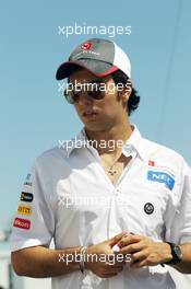 Sergio Perez (MEX) Sauber. 07.06.2012. Formula 1 World Championship, Rd 7, Canadian Grand Prix, Montreal, Canada, Preparation Day