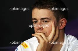 Paul di Resta (GBR) Sahara Force India F1 in the FIA Press Conference. 07.06.2012. Formula 1 World Championship, Rd 7, Canadian Grand Prix, Montreal, Canada, Preparation Day