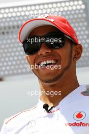 Lewis Hamilton (GBR) McLaren. 07.06.2012. Formula 1 World Championship, Rd 7, Canadian Grand Prix, Montreal, Canada, Preparation Day