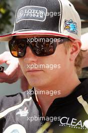 Kimi Raikkonen (FIN) Lotus F1 Team. 07.06.2012. Formula 1 World Championship, Rd 7, Canadian Grand Prix, Montreal, Canada, Preparation Day