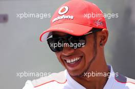 Lewis Hamilton (GBR) McLaren. 07.06.2012. Formula 1 World Championship, Rd 7, Canadian Grand Prix, Montreal, Canada, Preparation Day