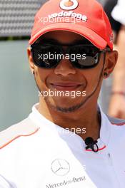 Lewis Hamilton (GBR) McLaren. 07.06.2012. Formula 1 World Championship, Rd 7, Canadian Grand Prix, Montreal, Canada, Preparation Day