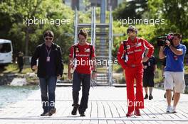 Fernando Alonso (ESP) Ferrari. 07.06.2012. Formula 1 World Championship, Rd 7, Canadian Grand Prix, Montreal, Canada, Preparation Day