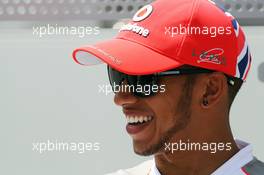 Lewis Hamilton (GBR) McLaren. 07.06.2012. Formula 1 World Championship, Rd 7, Canadian Grand Prix, Montreal, Canada, Preparation Day