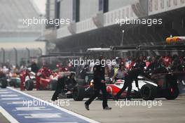 Jenson Button (GBR) McLaren MP4/27 in the pits. 13.04.2012. Formula 1 World Championship, Rd 3, Chinese Grand Prix, Shanghai, China, Practice Day