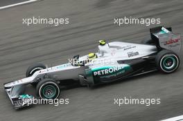 Nico Rosberg (GER) Mercedes AMG F1 W03. 13.04.2012. Formula 1 World Championship, Rd 3, Chinese Grand Prix, Shanghai, China, Practice Day