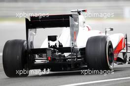 Jenson Button (GBR) McLaren MP4/27 rear diffuser detail. 13.04.2012. Formula 1 World Championship, Rd 3, Chinese Grand Prix, Shanghai, China, Practice Day