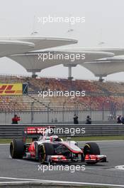 Jenson Button (GBR) McLaren MP4/27. 13.04.2012. Formula 1 World Championship, Rd 3, Chinese Grand Prix, Shanghai, China, Practice Day
