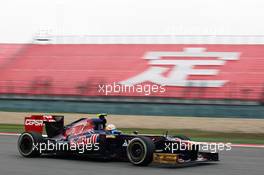 Jean-Eric Vergne (FRA) Scuderia Toro Rosso STR7. 13.04.2012. Formula 1 World Championship, Rd 3, Chinese Grand Prix, Shanghai, China, Practice Day