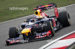 Sebastian Vettel (GER) Red Bull Racing RB8. 13.04.2012. Formula 1 World Championship, Rd 3, Chinese Grand Prix, Shanghai, China, Practice Day