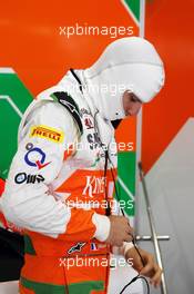 Jules Bianchi (FRA) Sahara Force India F1 Team Third Driver. 13.04.2012. Formula 1 World Championship, Rd 3, Chinese Grand Prix, Shanghai, China, Practice Day