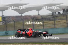 Charles Pic (FRA) Marussia F1 Team MR01. 13.04.2012. Formula 1 World Championship, Rd 3, Chinese Grand Prix, Shanghai, China, Practice Day